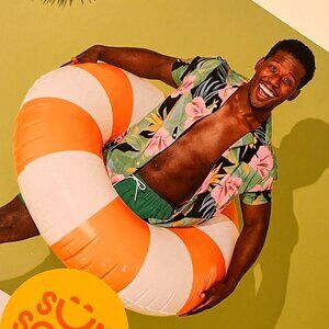 Swim Tube - Inflatable Pool Toy by Sun Squad (home/games/x)‎ NEW